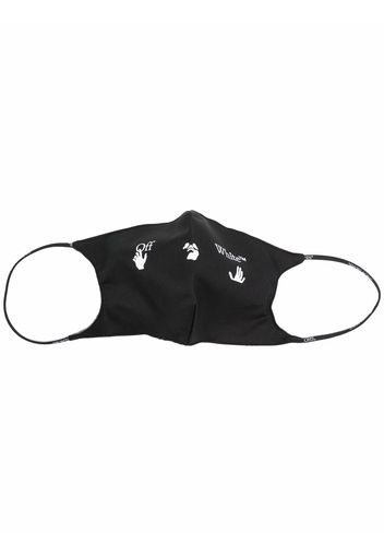 Off-White MAN SWIMM SIMPLE MASK overnight BLACK WHITE - Nero