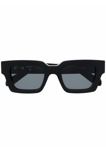 Off-White VIRGIL SUNGLASSES BLACK DARK GREY - Nero