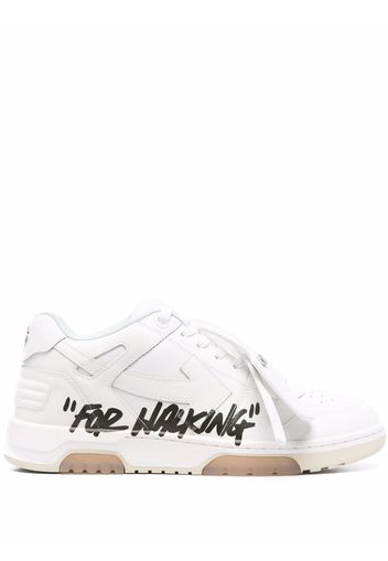 Off-White OUT OF OFFICE "FOR WALKING" WHITE BLACK - Bianco
