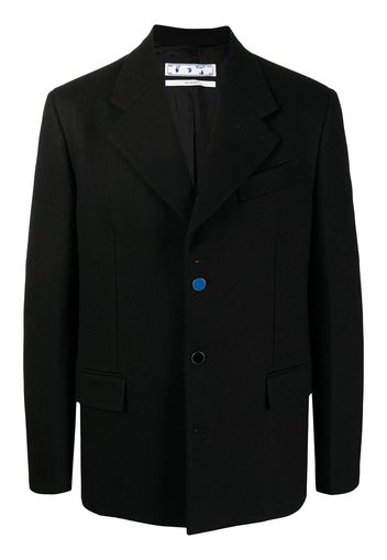 Off-White Blazer monopetto - Nero