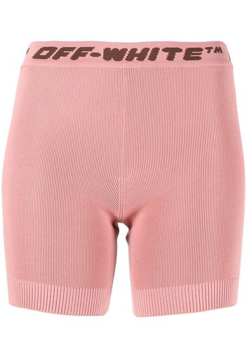 Off-White Shorts con vita elasticizzata - Rosa