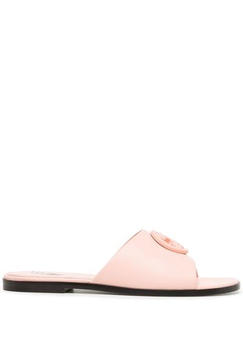 Off-White Sandali con placca Arrow - Rosa