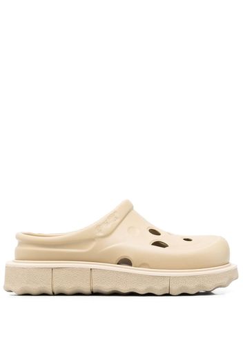 Off-White Clogs Spongesole Meteor - Toni neutri