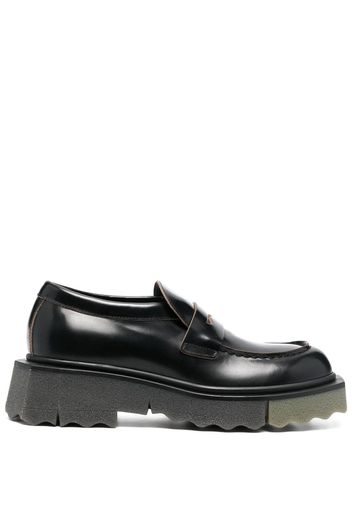 Off-White Calf Sponge loafers - Nero