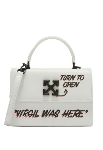 Off-White Jitney 1.4 quote-print tote bag - Bianco