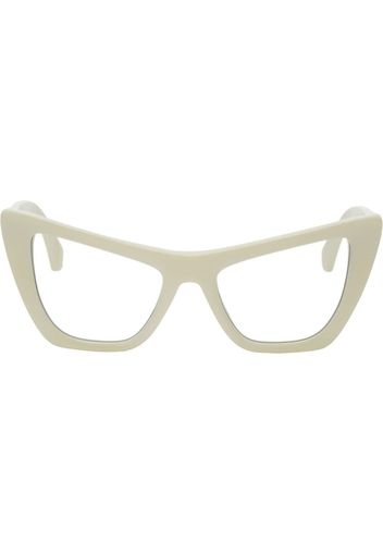 Off-White cat-eye frame sunglasses - Blu