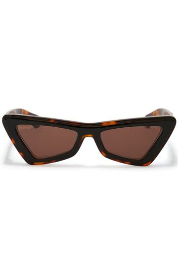 Off-White Artemisia cat-eye sunglasses - Marrone