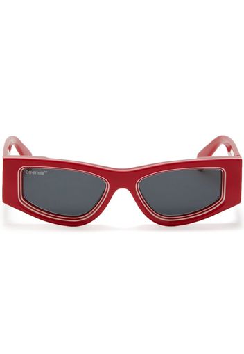 Off-White Andy rectangular-frame sunglasses - Grigio