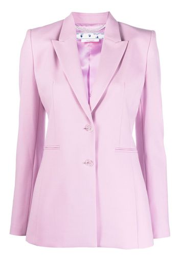 Off-White single-breasted blazer - Viola