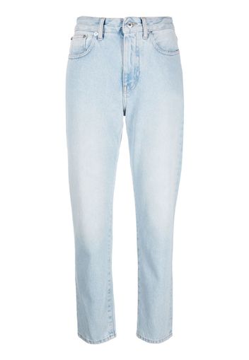 Off-White Jeans crop slim - LIGHT BLUE NO COLOR