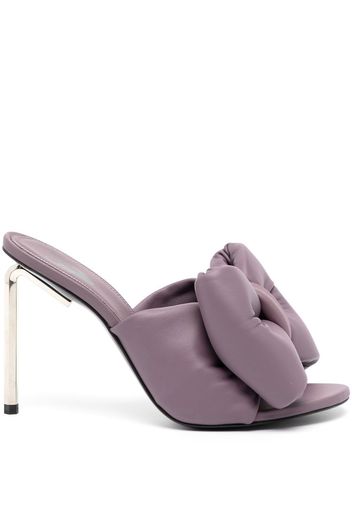 Off-White Sandali Allen con tacco a stiletto - Viola