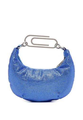 Off-White Borsa a spalla Paperclip - Blu