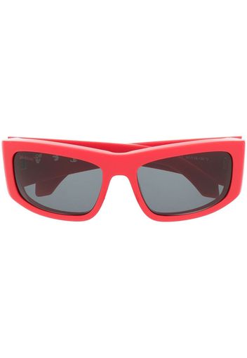 Off-White Arrows rectangular sunglasses - Rosso