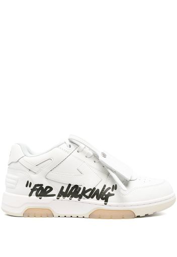 Off-White Sneakers Out of Office - WHITE BLACK
