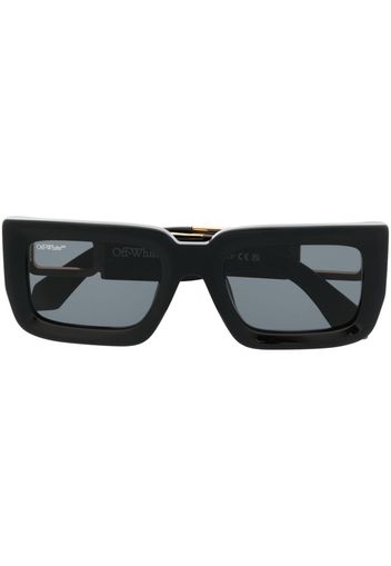 Off-White AF BOSTON SUNGLASSES - Black Dark Grey