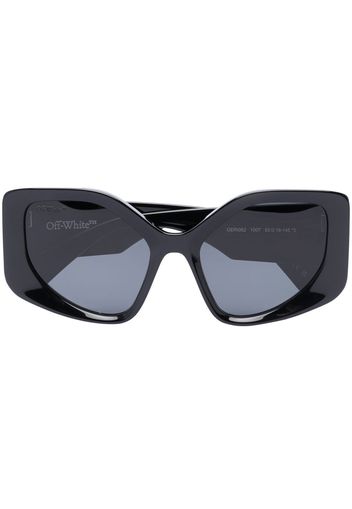 Off-White Denver logo-print sunglasses - Nero