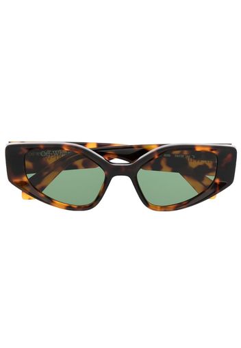 Off-White Memphis cat-eye sunglasses - Marrone