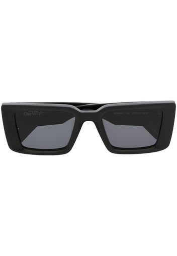 Off-White Savannah rectangle-frame sunglasses - Nero