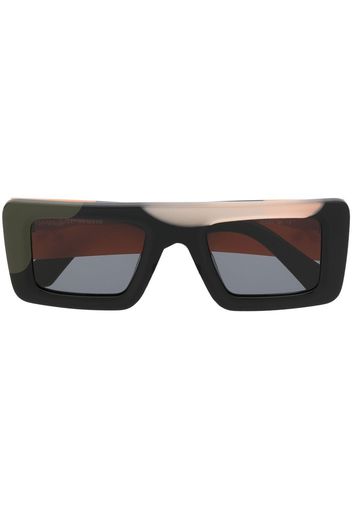 Off-White Seattle rectangle-frame sunglasses - Nero