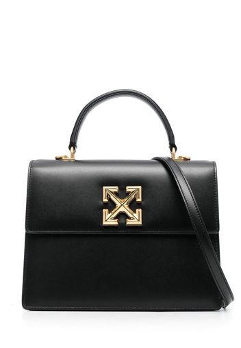 Off-White Jitney 2.8 leather tote bag - Nero