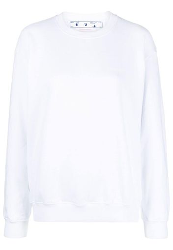 Off-White Diag-stripe print sweatshirt - Bianco