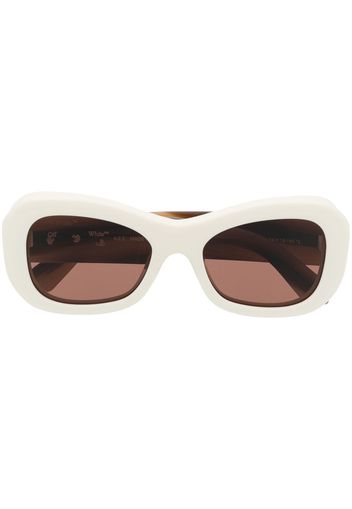 Off-White Pablo round-frame sunglasses - Bianco