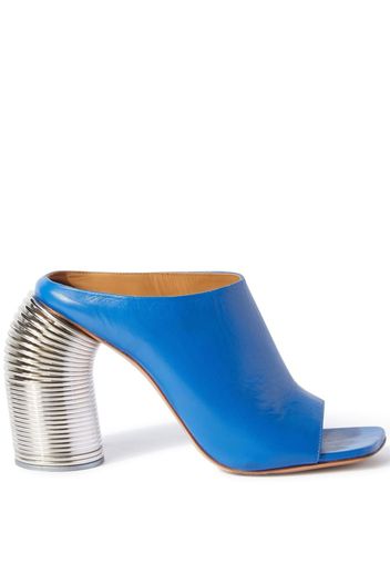 Off-White Mules Spring con tacco alto - Blu