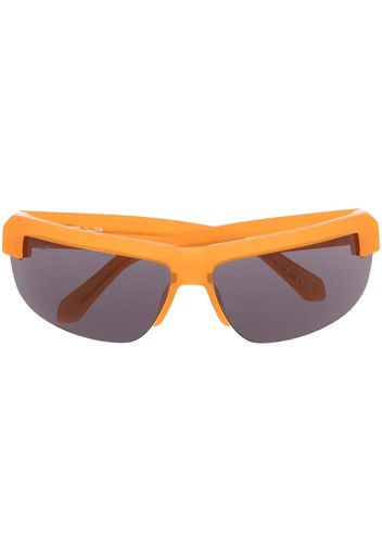 Off-White Toledo rectangle-frame sunglasses - Arancione