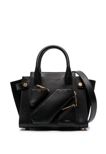 Off-White debossed-logo tote bag - Nero