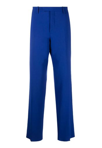 Off-White straight-leg tailored trousers - Blu