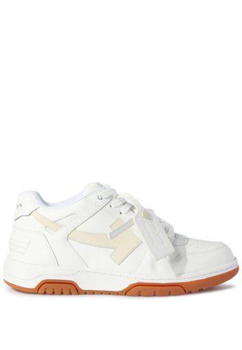 Off-White Sneakers Out of Office in pelle - Bianco