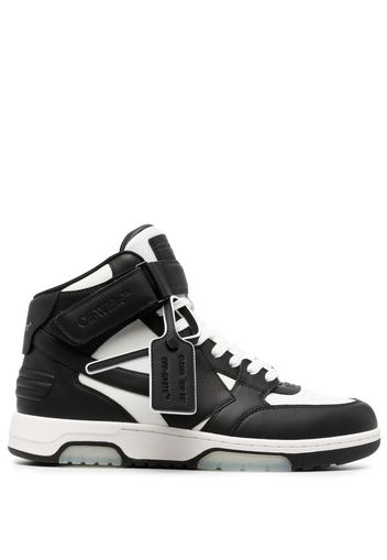 Off-White Out Of Office mid-top sneakers - Nero