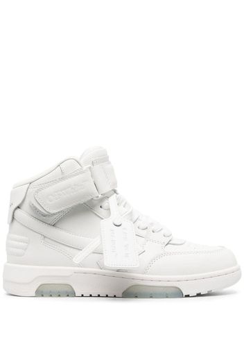 Off-White OUT OF OFFICE MID TOP LEA - WHITE BLACK