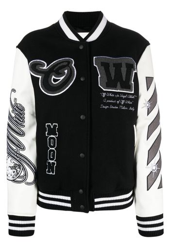 Off-White Meteor Moon bomber jacket - Nero