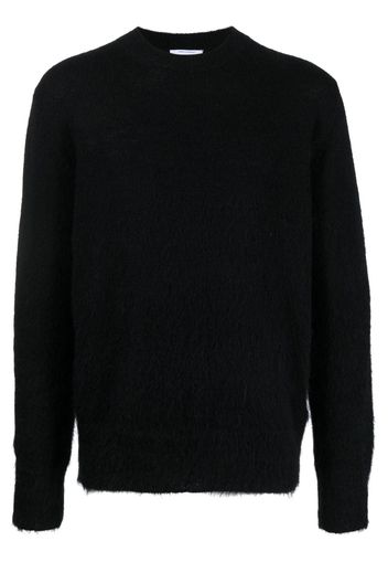 Off-White Arrow intarsia crew-neck jumper - Nero