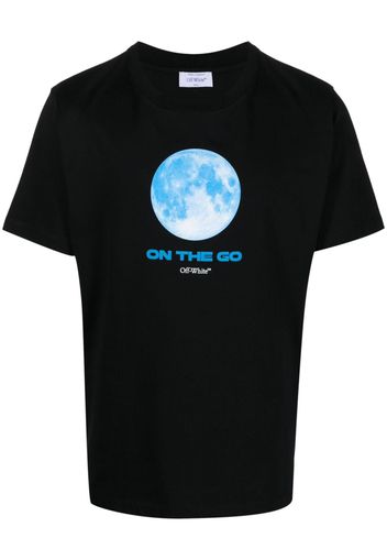 Off-White T-shirt On The Go Moon - BLACK MULTICOLOR