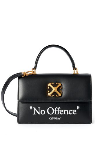 Off-White Jitney 1.4 leather tote bag - Nero