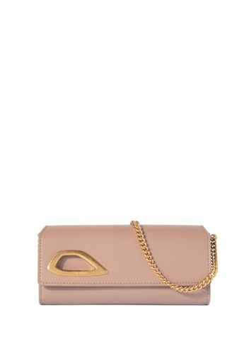 Off-White Portafoglio con catena - Rosa