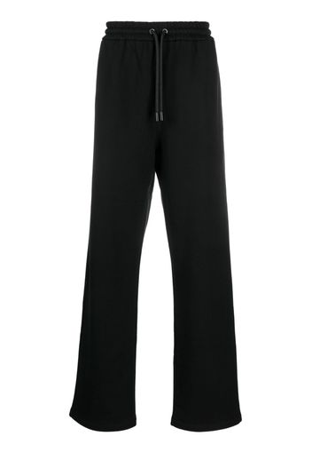 Off-White logo-embroidered track pants - Nero