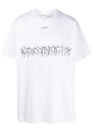 FUTURA ATOMS S/S OVER TEE WHITE MULTICOL