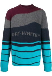 striped knitted jumper