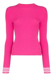 rib knit long sleeve jumper