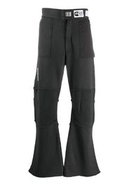 Pantaloni sportivi con design patchwork