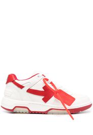 Off-White OOO SNEAKERS WHITE RED - Bianco