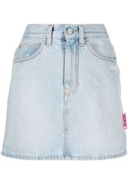 DENIM MINI SKIRT LIGHT BLUE NO COLOR