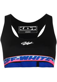 Off-White ATHLEISURE BRA BLACK WHITE - 1001 BLACK WHITE