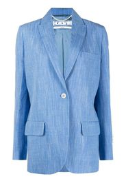 Off-White Blazer Tomboy monopetto - Blu