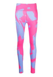 Off-White Leggings a vita alta - Rosa