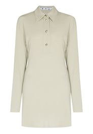 Off-White OFF WHITE DRS MINI CLLRD LS BU W LGO SHL - Grigio