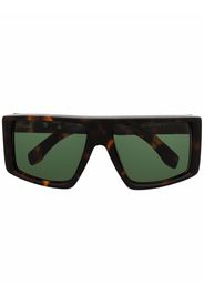 Off-White ALPS SUNGLASSES BROWN GREEN - Nero